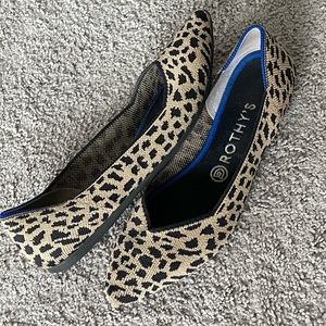 Leopard print Rothy’s